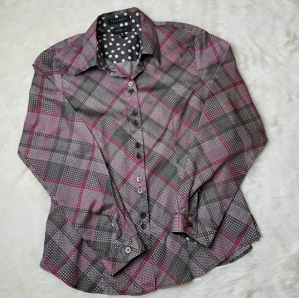 Foxcroft Petite Button Down Shirt